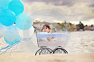 Baby in carriage