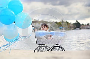 Baby in carriage