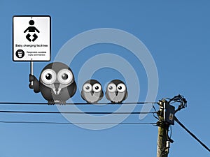 Baby changing facilities