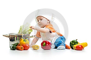 Baby chef with img