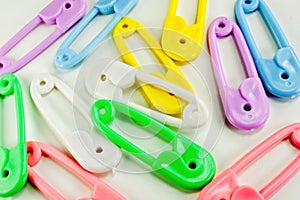 Baby Colored Safety Pins