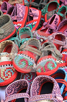 Baby colorful shose.