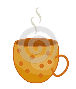 Baby cup of tea icon