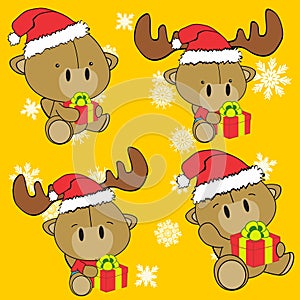 Baby cute camel cartoon xmas set