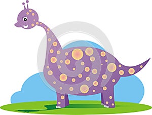 Baby dinosaur illustrations