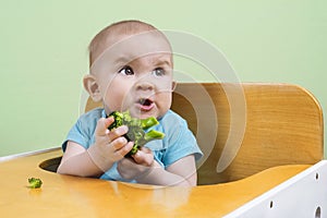 Baby doesn't like broccoli