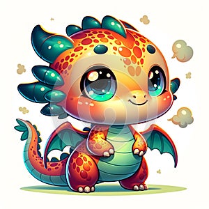 Baby Dragon\'s Magical Greeting photo