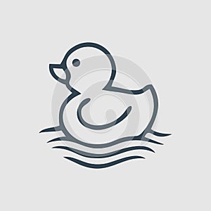 Baby Duck Swimming ispiration