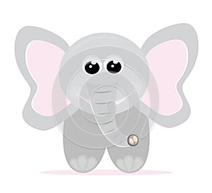 Baby elephant cartoon