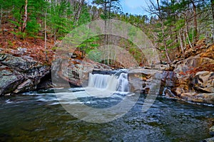 Baby Falls on the Tellico River in the Cherokee National Forest in TN