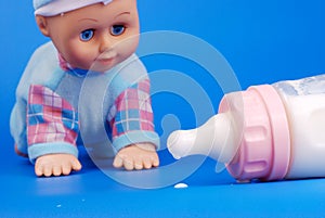 Baby feeding bottle