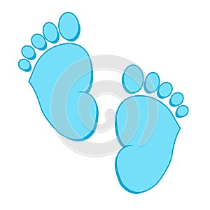 Baby feet collection