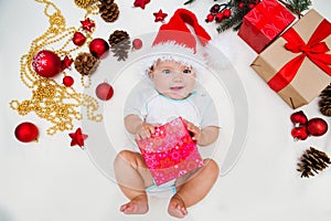 Baby first christmas.