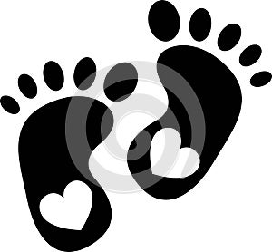 Baby foot stencil