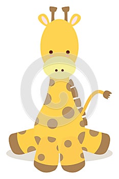 Un nino jirafa 