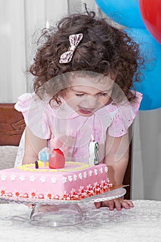 Baby girl celebrates birthday