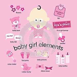 Baby Girl Elements photo
