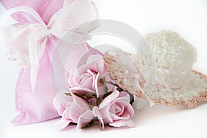 Baby girl favors photo