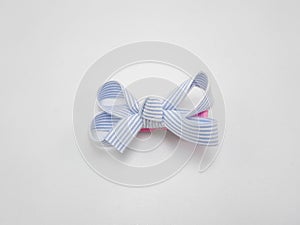 Baby girl ribbon hair pin clip