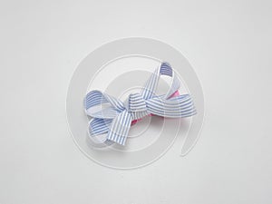 Baby girl ribbon hair pin clip