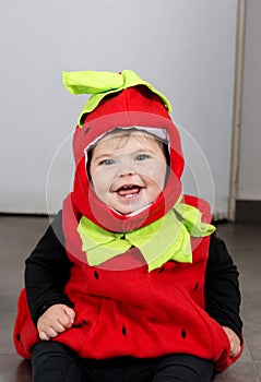Baby Girl strawberry costume