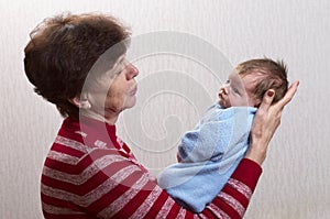 Baby with grandma