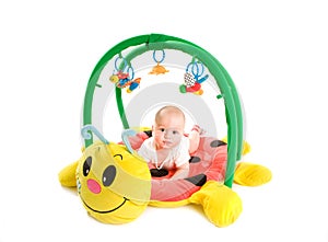 Baby gym isolated