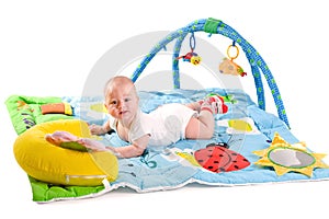 Baby gym isolated