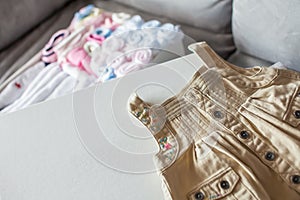 Baby handkerchiefs with BB dress