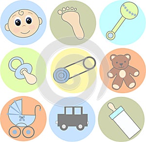 Baby icons