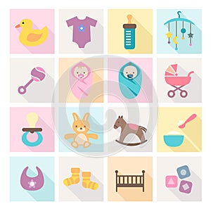 Baby Icons - kids and toys