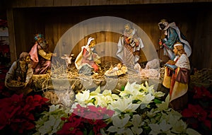 Baby Jesus Christmas Nativity Scene