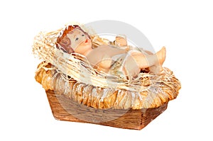 Baby Jesus Christmas rustic