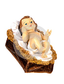 Baby Jesus Christmas rustic