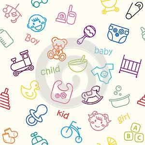 Baby and kid background