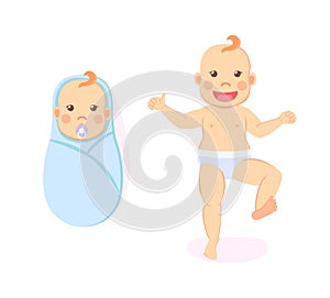 Baby Milestones, Period from 1 to 12 Month Newborn