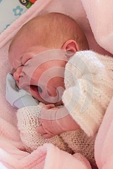 Baby newborn sleeping