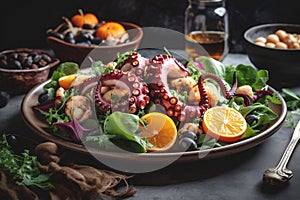 Baby Octopus Salad