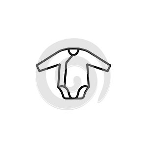 Baby Onesie Apparel Icon