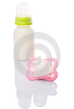 Baby Pacifier And Baby's Formula Milk III