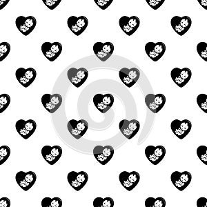 Baby pattern vector seamless