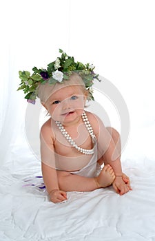 Baby With Pearls