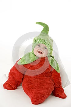 Baby in pepper costume