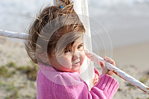 Baby at the Pier