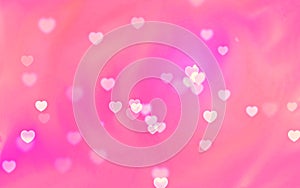 Baby pink heart background image