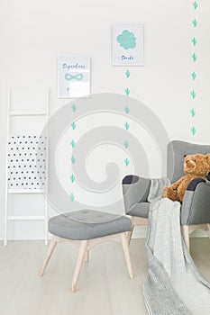 Baby room cactus wall decals