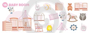 Baby Room Composition Set