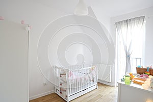 Baby room in scandinavian style
