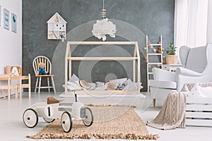 Baby room in scandinavian style