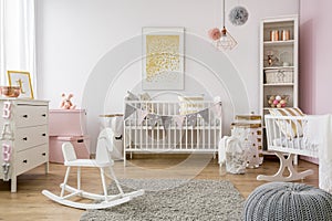 Baby room in scandinavian style